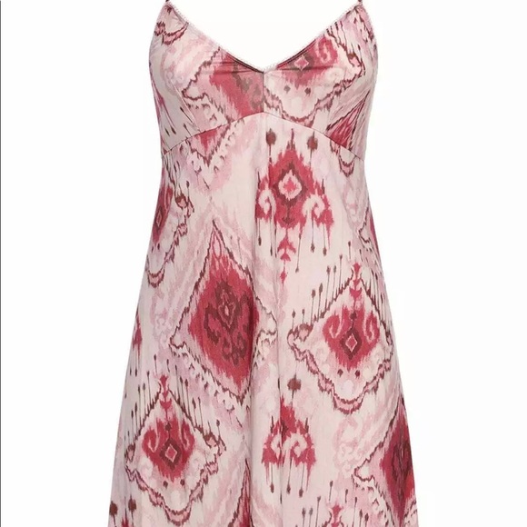 SOLD! ZIMMERMANN Wavelength Linen Silk-blend Dress - Picture 10 of 12